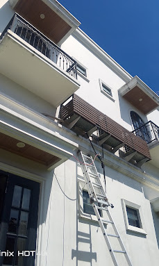 Instalasi Pipa Tembaga & Braket Outdoor
